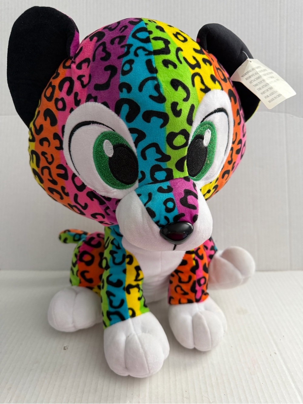 Ideal Colorful Spotted Leopard Plush
